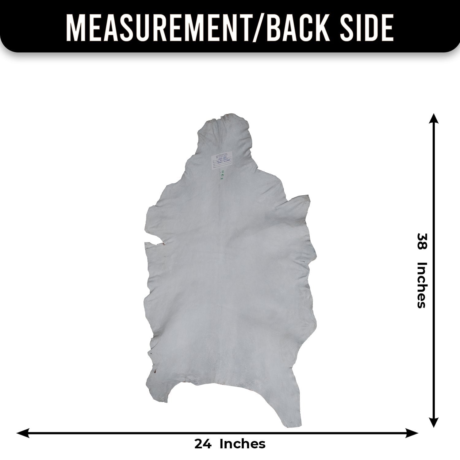 Luxurious Brown and White Goat Hide Rug - Premium Hair-On Goat Skin Rug for Home Décor - Celestial Leather Limited