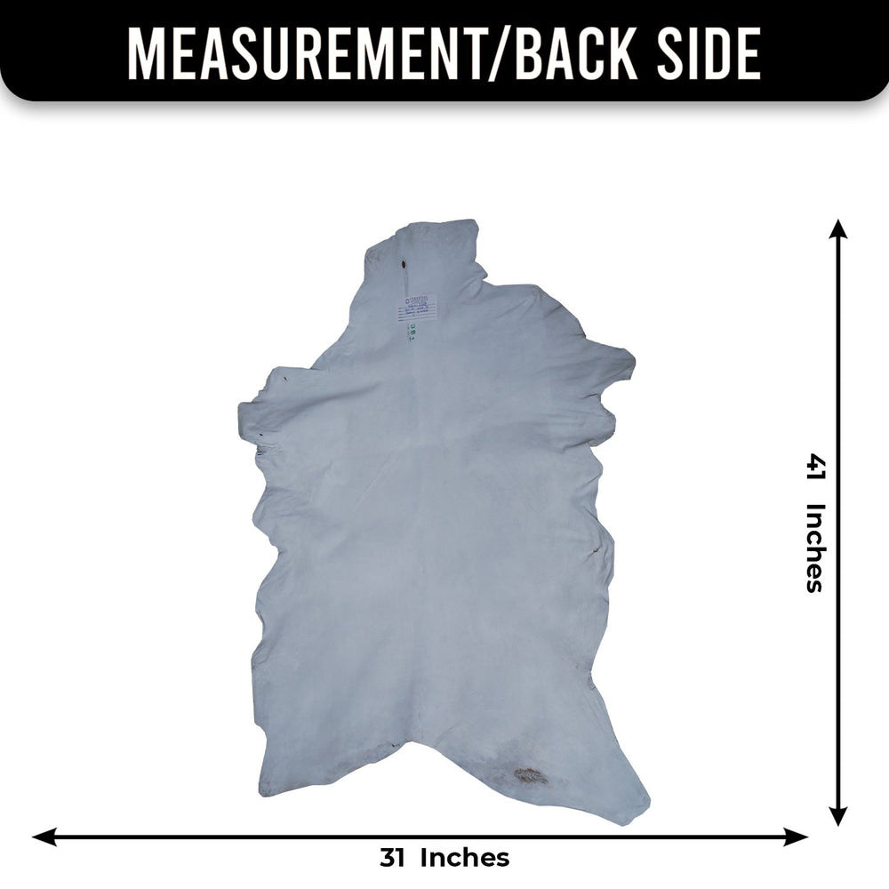 Luxurious Brown & White Premium Goatskin Rug | Handcrafted Hair-On Rug for Timeless Elegance - Sophistication in Any Room - Celestial Leather Limited