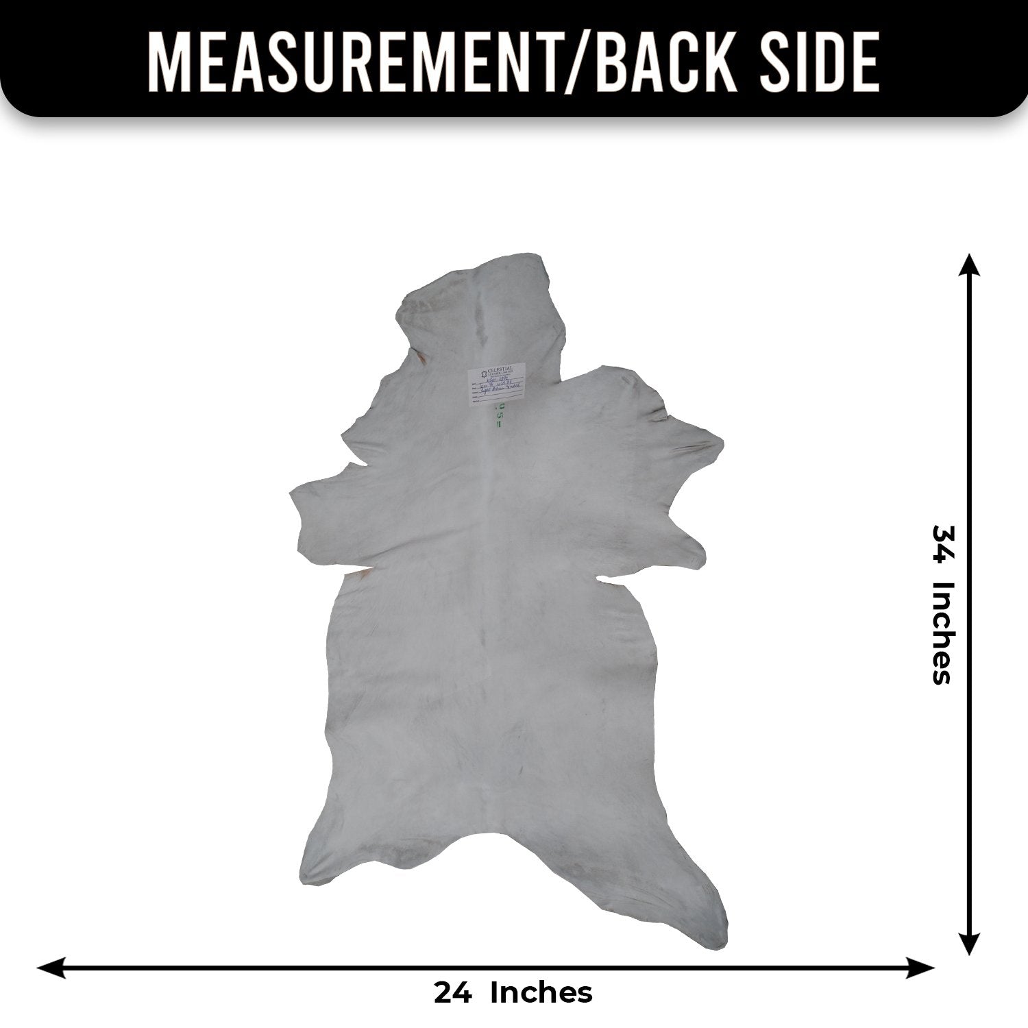 Luxury Brown and White Goat hide Rug - Premium Handcrafted Hair-on Leather Rug - Natural, Eco-Friendly, Hypoallergenic - Unique Patterns