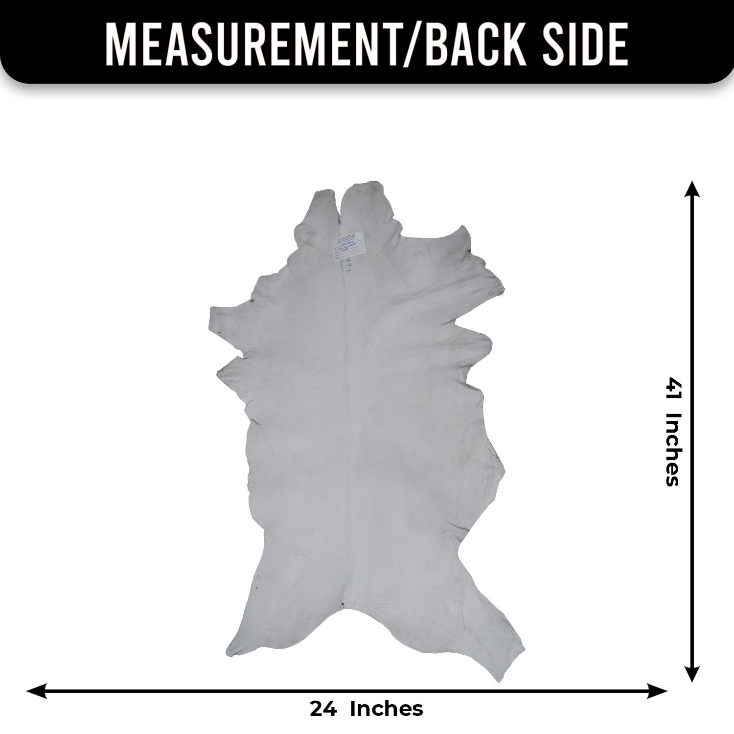 Luxury Handmade Brown & White Goat Skin Rug - Soft, Durable & Eco-Friendly Artisan Floor Rug with Unique Colour Variations