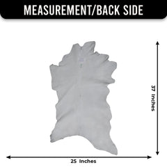 Luxury Black & White Goat Skin Rug - Modern Chic Decor, Natural Softness, Hypoallergenic, Eco-Friendly, Unique Pattern, Non-Slip Backing