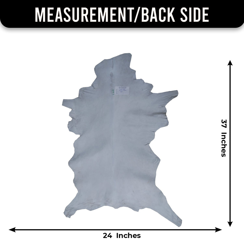 Premium Brown and White Goat Hide Rug - Natural, Handcrafted, Non-Slip Suede Back, Eco-Friendly & Sustainable - Hypoallergenic - Celestial Leather Limited