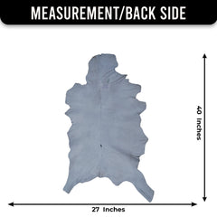 Luxurious Brown And White Goat Skin Rug - Handmade Pure Goat Skin Floor Rug with Unique Colour Variations - Celestial Leather Limited