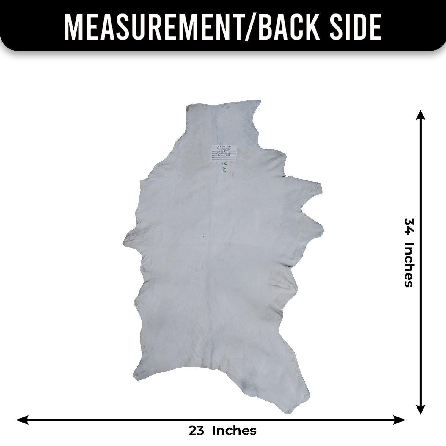 Luxurious Brown & White Goat Skin Rug - Handmade Pure Goat Skin Floor Rug - Unique Design - Hypoallergenic & Kid-Friendly - Non-Shedding - Celestial Leather Limited