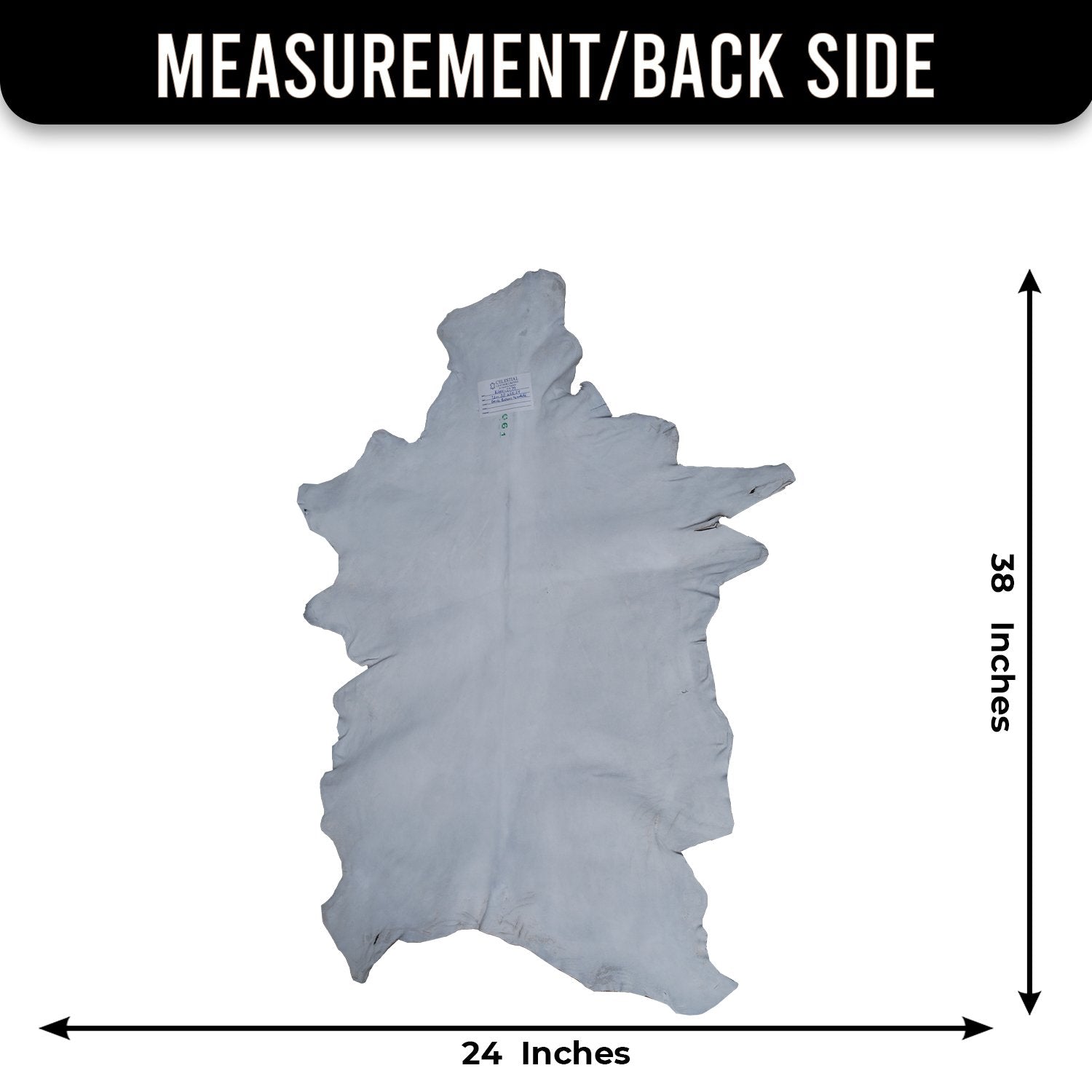 Luxury Brown and White Goat Hide Rug - Natural Premium Hair-On Goat Skin Rug - Handcrafted Eco-Friendly Home Decor