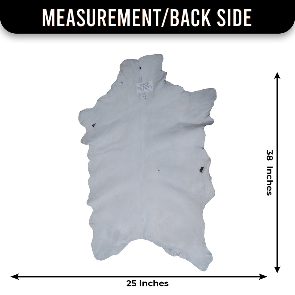 Luxury Black & White Goat Skin Rug Wall Decor - Natural Hair On Leather, Soft and Hypoallergenic - Sustainable Eco-Friendly Home Accent - Celestial Leather Limited