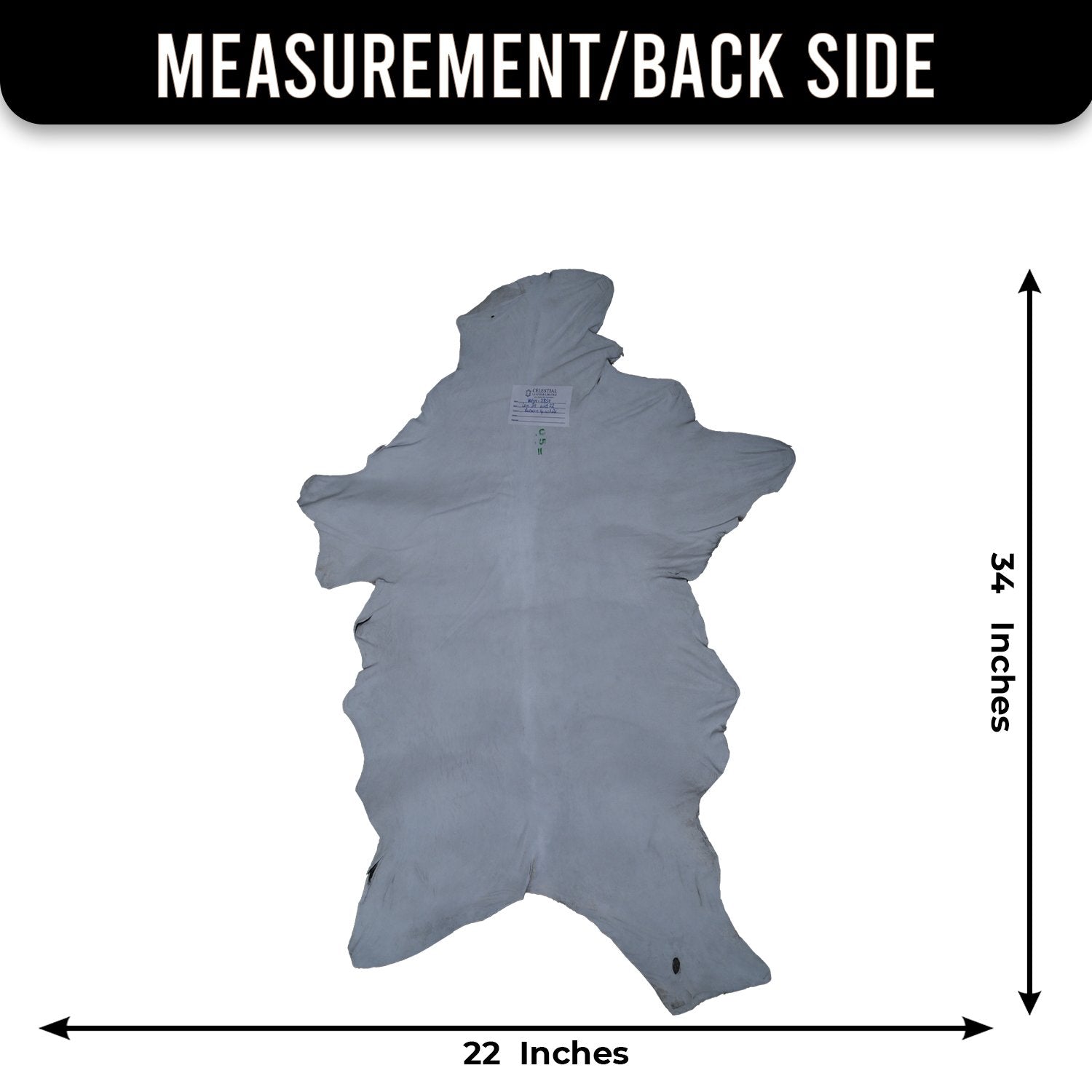 Luxurious Brown & White Goat Hide Rug - Premium Hair-On Skin Rug for Elegant Home Decor