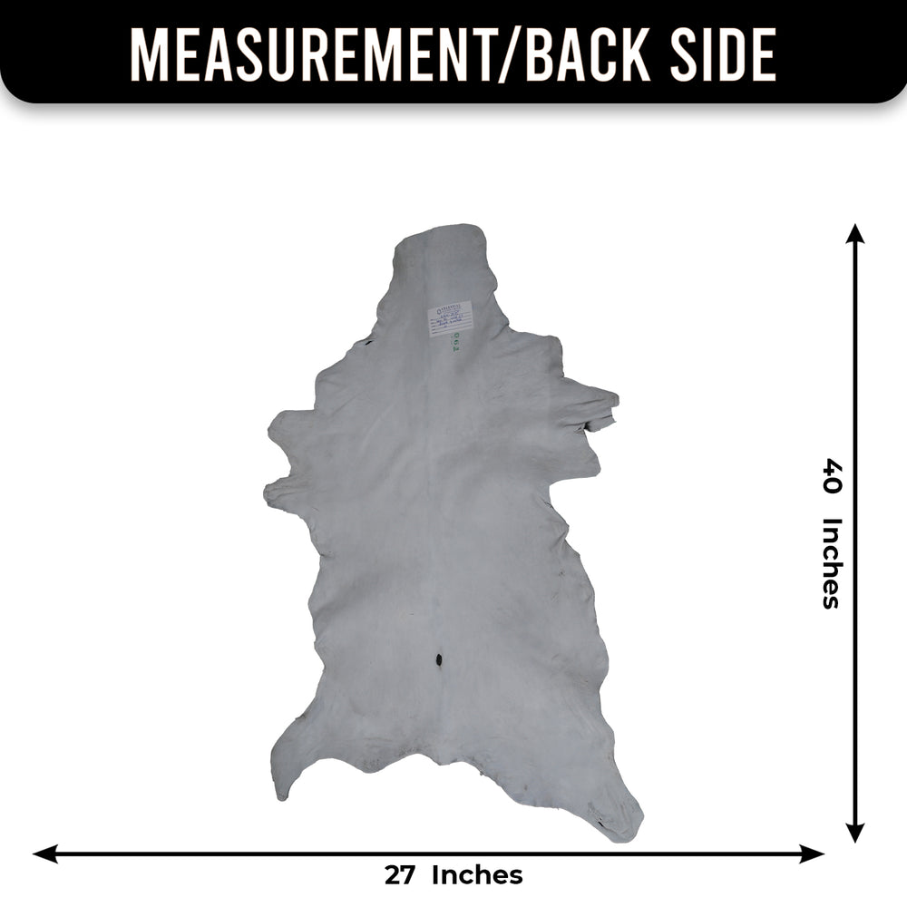 Modern Sophistication: Genuine Black & White Goat Skin Throw Rug - Hypoallergenic - Eco-Friendly - Unique Animal Skin Goathide - Non-Slip - Celestial Leather Limited