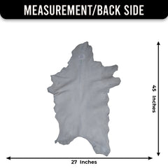 Dark Brown Rug - Soft, Durable, and Eco-Friendly - Handmade Pure Goat Skin Floor Rug - Non-Slip Suede Back