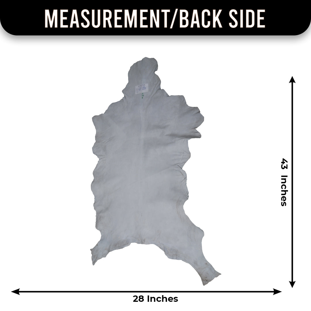 Hair-On Goat Skin Rug - Black and White Design for Unique Living Spaces