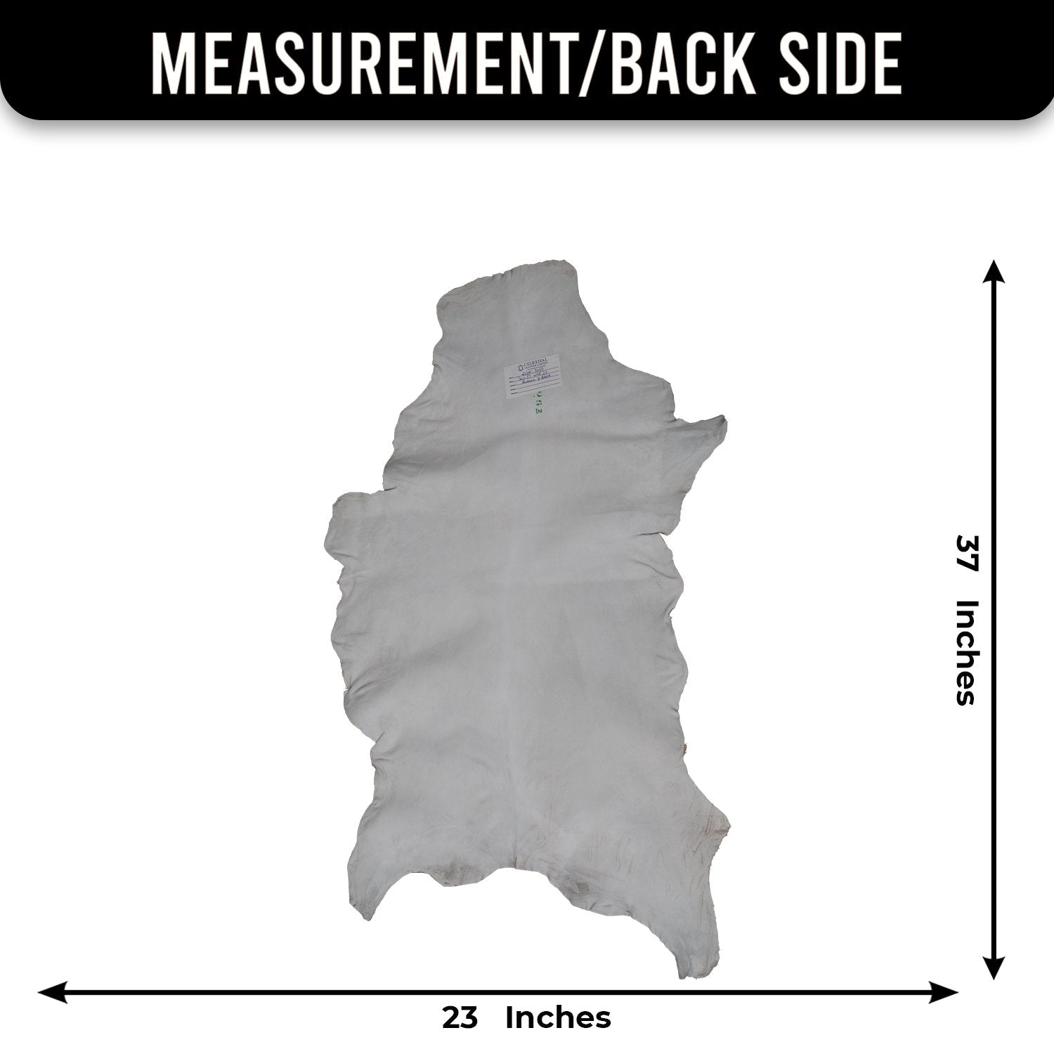 Premium Brown & White Goat Hide Rug - Luxury Hair-on Goatskin Rug, Sustainable - Eco-Friendly, Unique Patterns, Non-Slip Suede Back