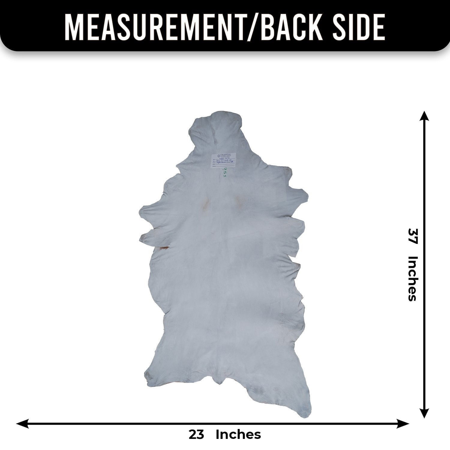 Luxury Brown & White Goat Hide Rug | Premium Hair-On Skin Rug for Home Decor - Celestial Leather Limited