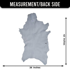 Luxury Black & White Goat Skin Rug - Soft, Durable, and Eco-Friendly Rug with Non-Slip Backing for Home Décor - Celestial Leather Limited