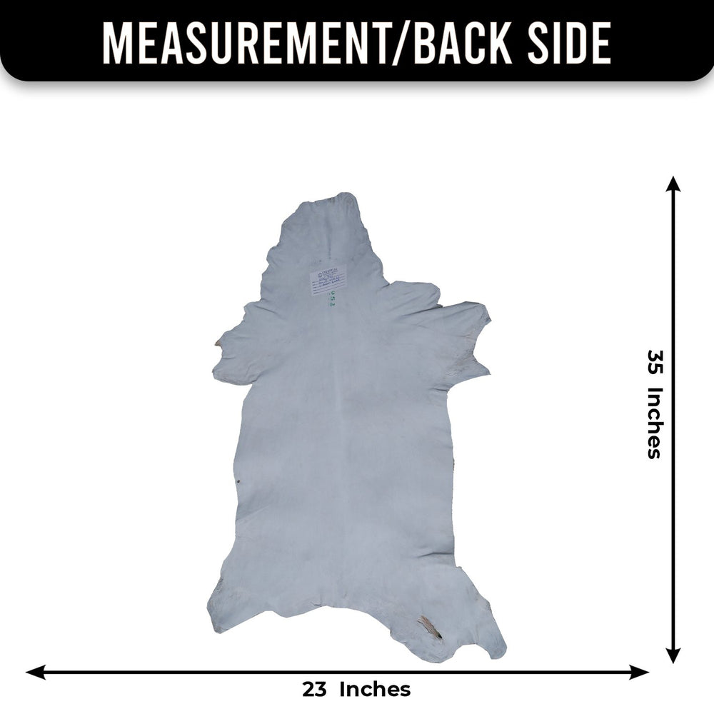 Luxury Brown & White Goat Hide Rug with Natural Variations | Premium Hair-on Goat Skin Rug for Home Décor - Celestial Leather Limited