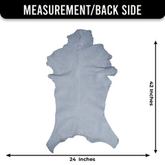 Luxury Black & White Natural Goatskin Rug - Modern Sophistication for Home Decor - Celestial Leather Limited