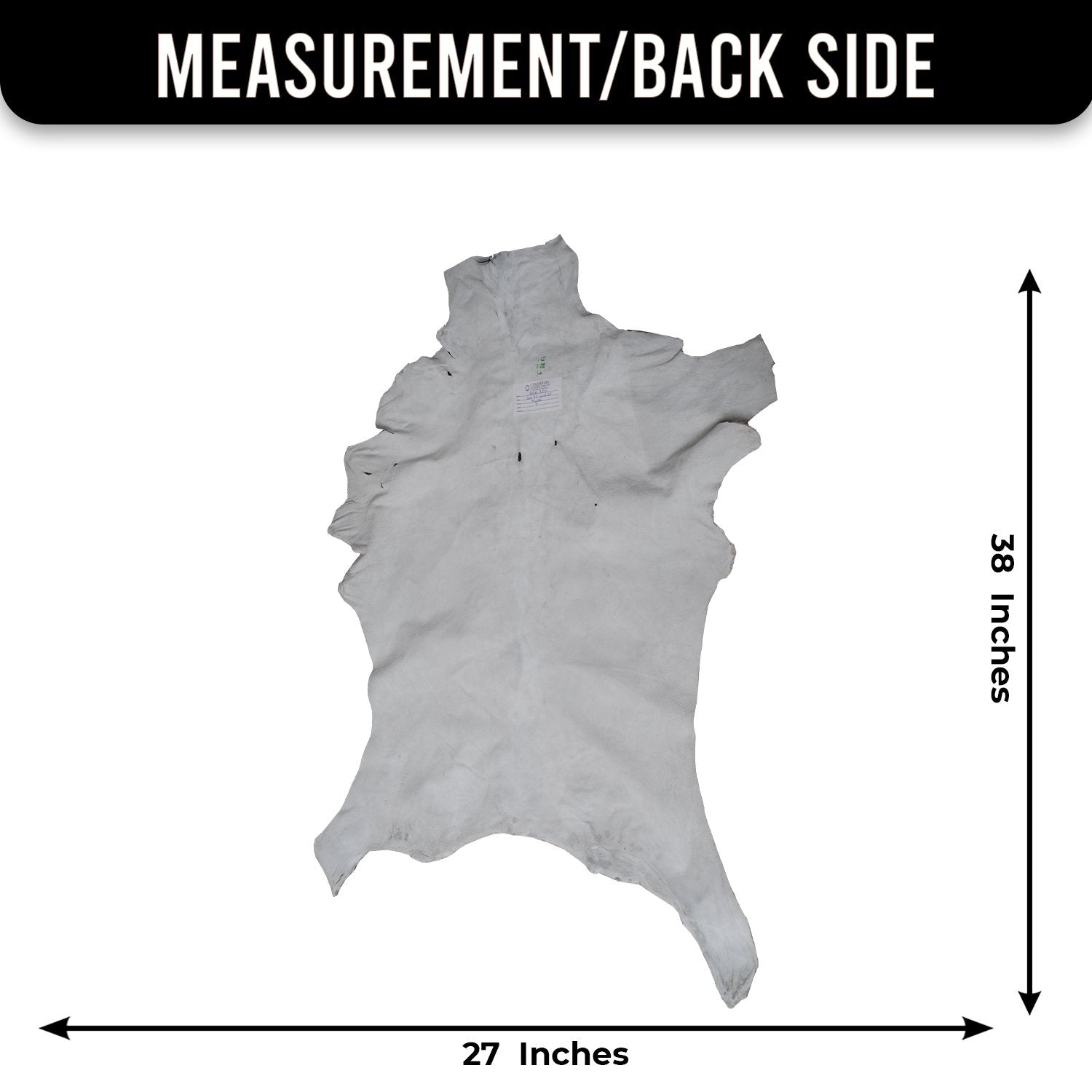 Luxuriously Soft Black & White Goat Fur Rug - Genuine Goat Skin Rug, Non-Shedding, Eco-Friendly - Hypoallergenic - Handcrafted Beauty - Celestial Leather Limited