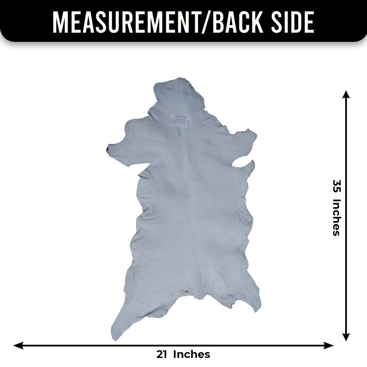 Luxury Brown and White Goat Hide Rug | Premium Hair-On Skin | Non-Slip Suede Back | Sustainable & Eco-Friendly | Handcrafted Elegance