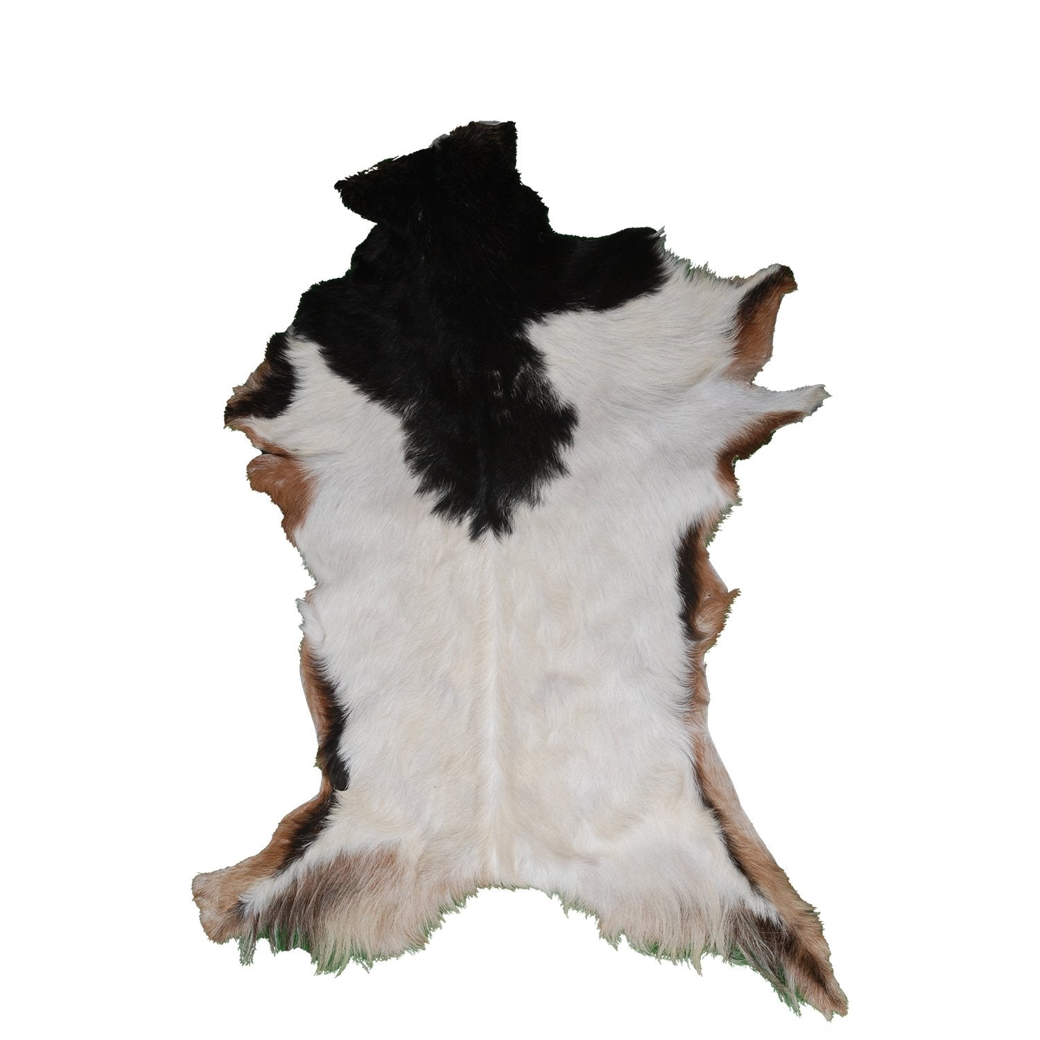 Luxury Multicolour Goat Skin Rug Handmade from 100% Pure Goat Skin | Soft, Durable, Hypoallergenic, Eco-Friendly | Unique Colour Variations,
