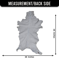 Premium Handcrafted Brown and White Goat Skin Rug - Luxury Hair-on Goatskin Rug for Elegant Spaces - Celestial Leather Limited