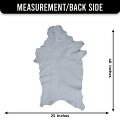 Luxury Handmade Black & White Goat Skin Rug with Unique Colour Variations - Soft, Durable, Hypoallergenic, and Eco-Friendly - Celestial Leather Limited