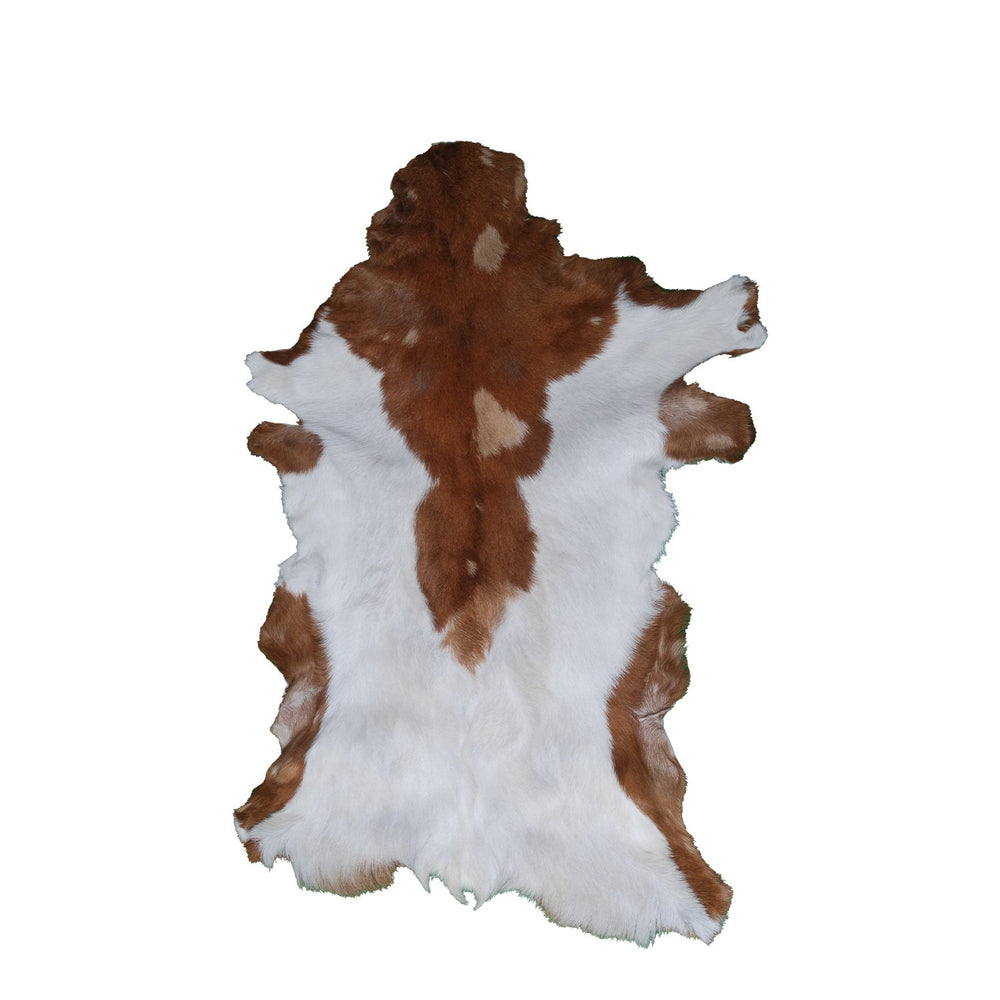 Luxury Multicolor Goat Skin Rug - Handmade from 100% Pure Goat Skin, Hypoallergenic, Non-Slip Suede Back, Sustainable Eco-Friendly Décor - Celestial Leather Limited