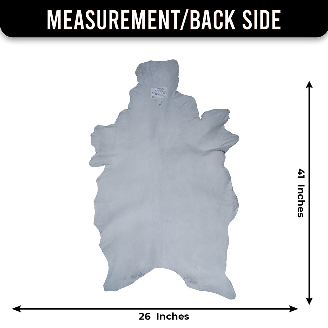 Luxurious Black & White Goat Skin Rug - Handmade, Soft & Hypoallergenic - Eco-friendly, Non-shedding, Unique Art Piece for Home Décor