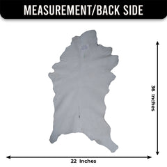 Striped Goat Skin Throw Rug - Genuine Black & White Animal Skin Goathide - Natural - Non-slippery Back - Hypoallergenic - Sustainable - Celestial Leather Limited