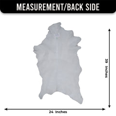 Goat Skin Rug, Black and white Handpicked for Quality, Unique Piece for Sale, Fast UK Delivery