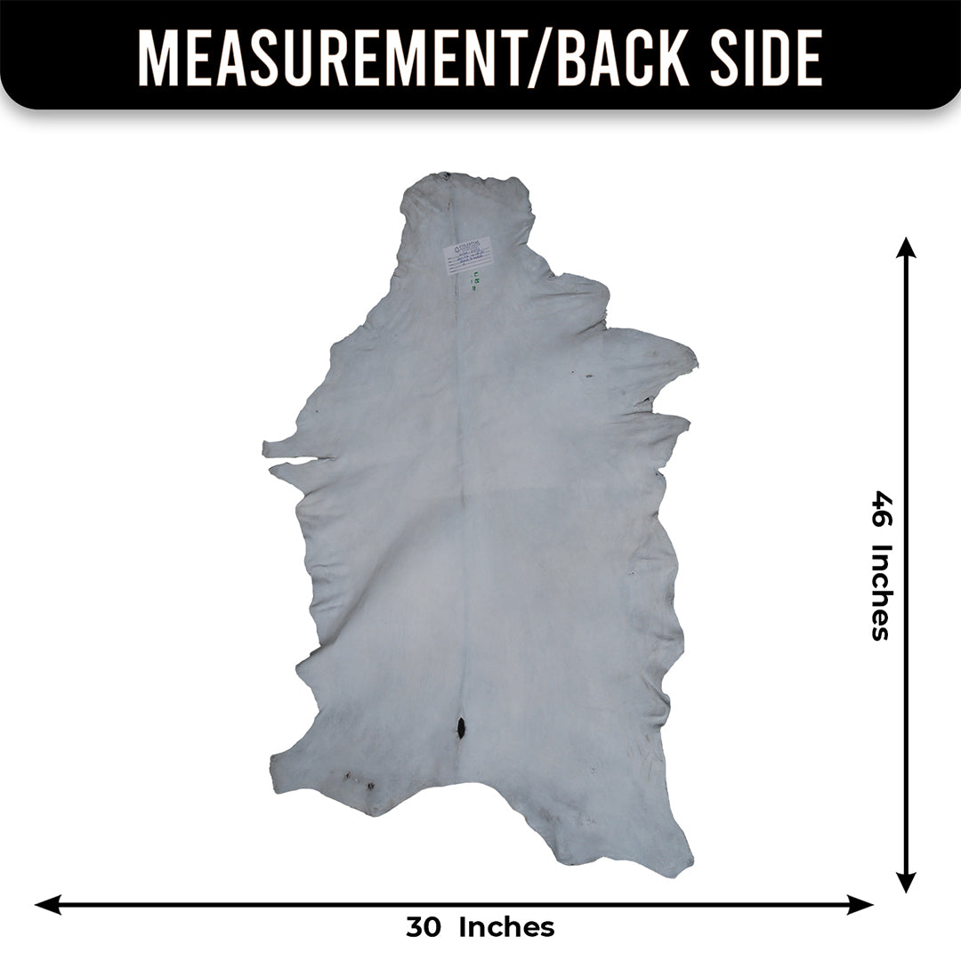 Sophisticated Black & White Goat Skin Rug - Genuine Goathide with Bold Graphic Pattern - Hypoallergenic - Non-Shedding - Eco-Friendly Floor - Celestial Leather Limited