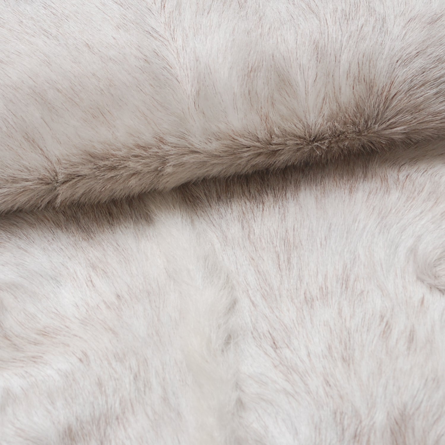 Luxurious Grey and White Natural Goat Skin Rug for Tranquil Wall Decor - Celestial Leather Limited