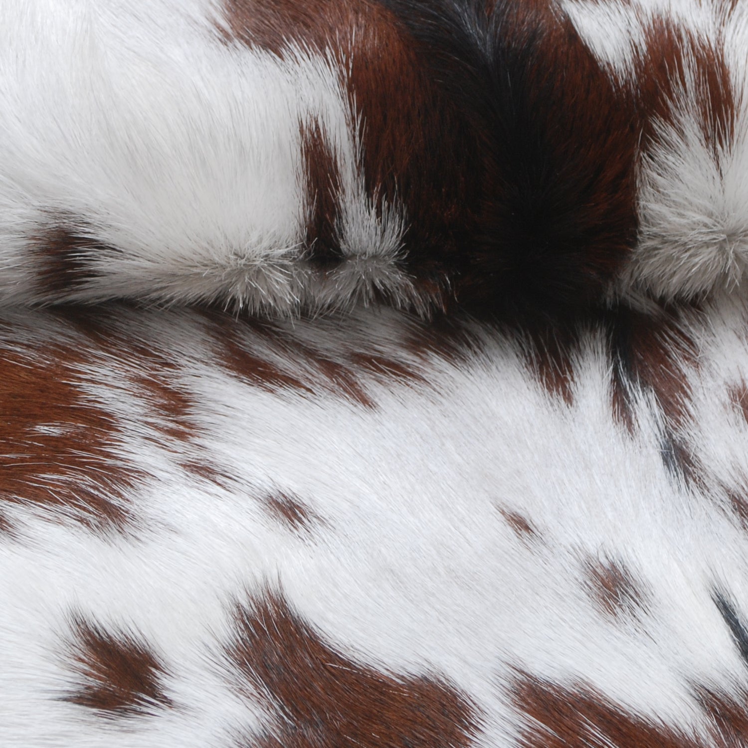 Dark Brown Rug - Soft, Durable, and Eco-Friendly - Handmade Pure Goat Skin Floor Rug - Non-Slip Suede Back