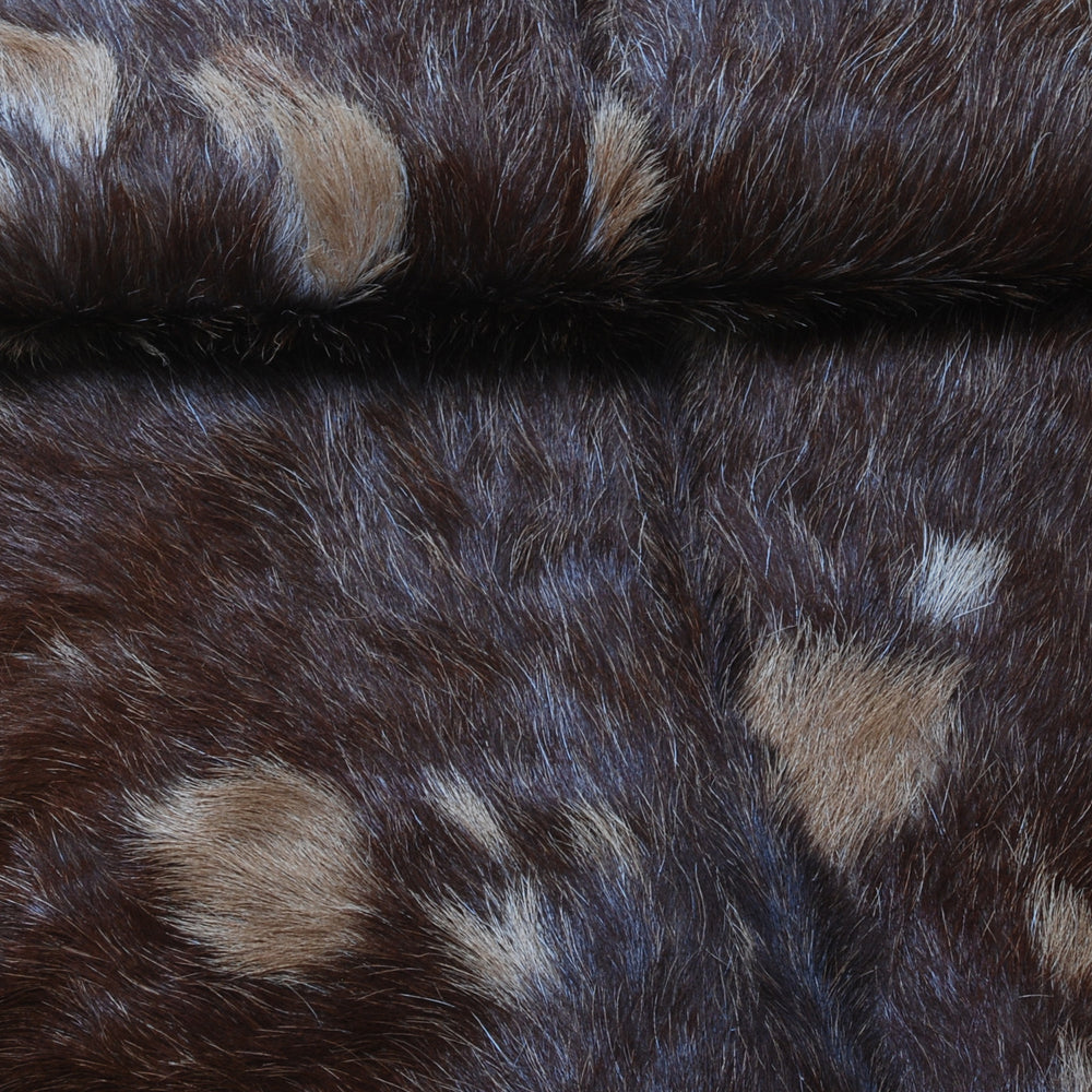 Luxurious Multicolor Goat Skin Rug - Handmade 100% Pure Goat Skin Floor Rug, Unique Colour Variations, Soft & Durable, Eco-Friendly - Celestial Leather Limited