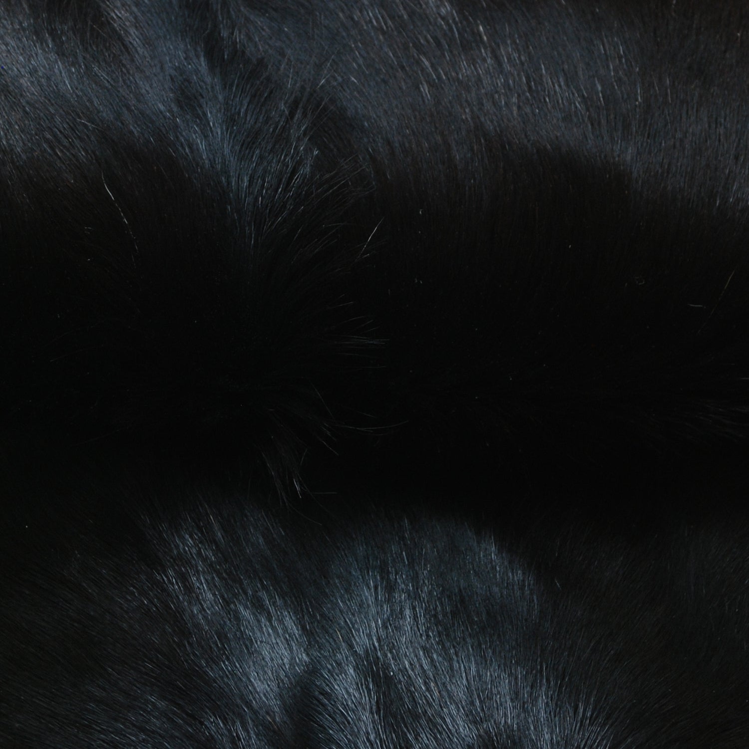 Luxurious Dark Brown and Black Goat Hide Rug - Premium Hair-On Genuine Skin - Hypoallergenic, Non-Slip Backing - Handcrafted in Asia - Celestial Leather Limited