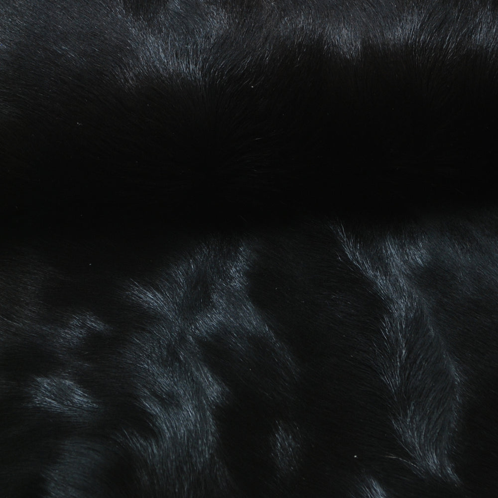 Luxury Black & White Goat Skin Floor Rug - Soft, Durable, and Eco-Friendly - Stylish Decor Accent for High-Traffic Areas - Celestial Leather Limited