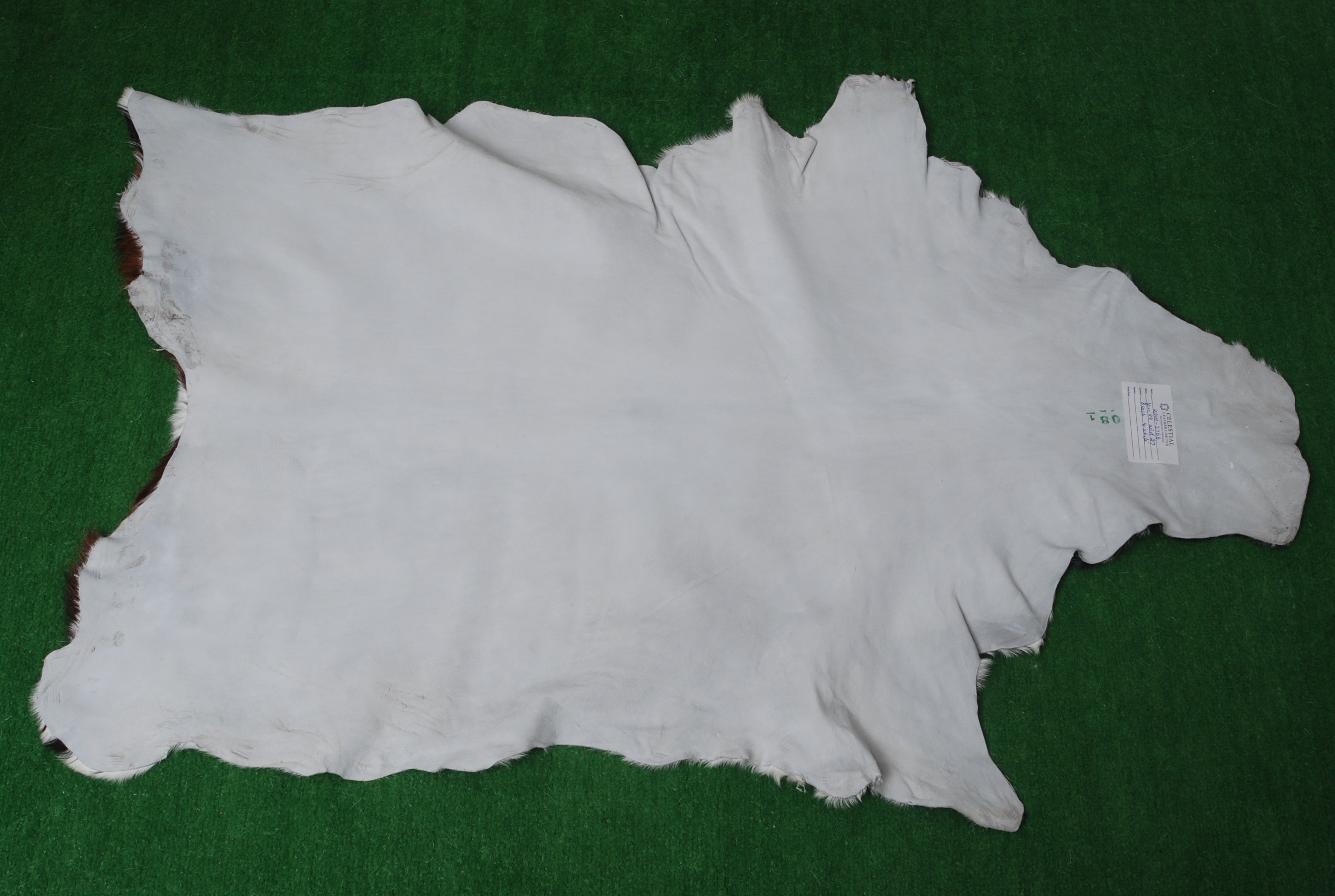 Stylish Black & White Goat Skin Rug - Modern Décor Floor Accent - Hypoallergenic - Eco-Friendly - Unique Statement Piece