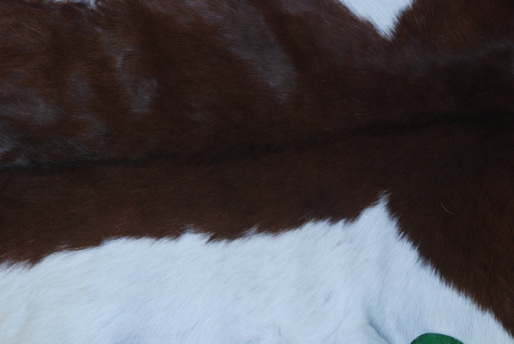 Luxurious Brown & Black Goat Hide Rug - Premium Hair-on Goat Skin - Eco-Friendly - Hypoallergenic - Handcrafted Elegance for Any Room - Celestial Leather Limited