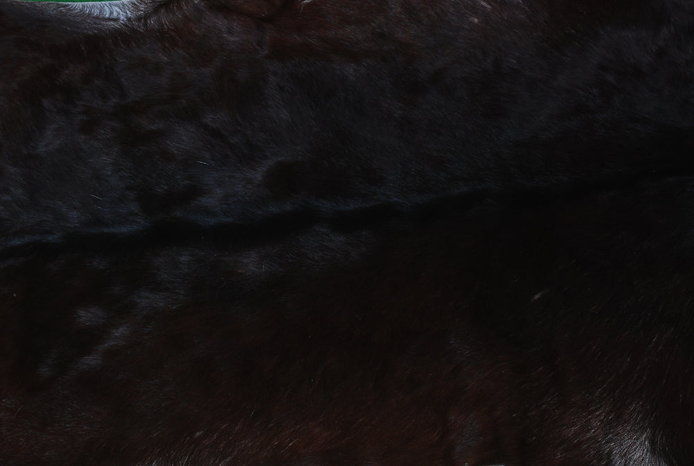 Luxury Dark Brown Goat Skin Floor Rug - Handmade from 100% Pure Goat Skin, Non-Shedding, Kid & Pet-Friendly, Eco-Friendly and Sustainable - Celestial Leather Limited