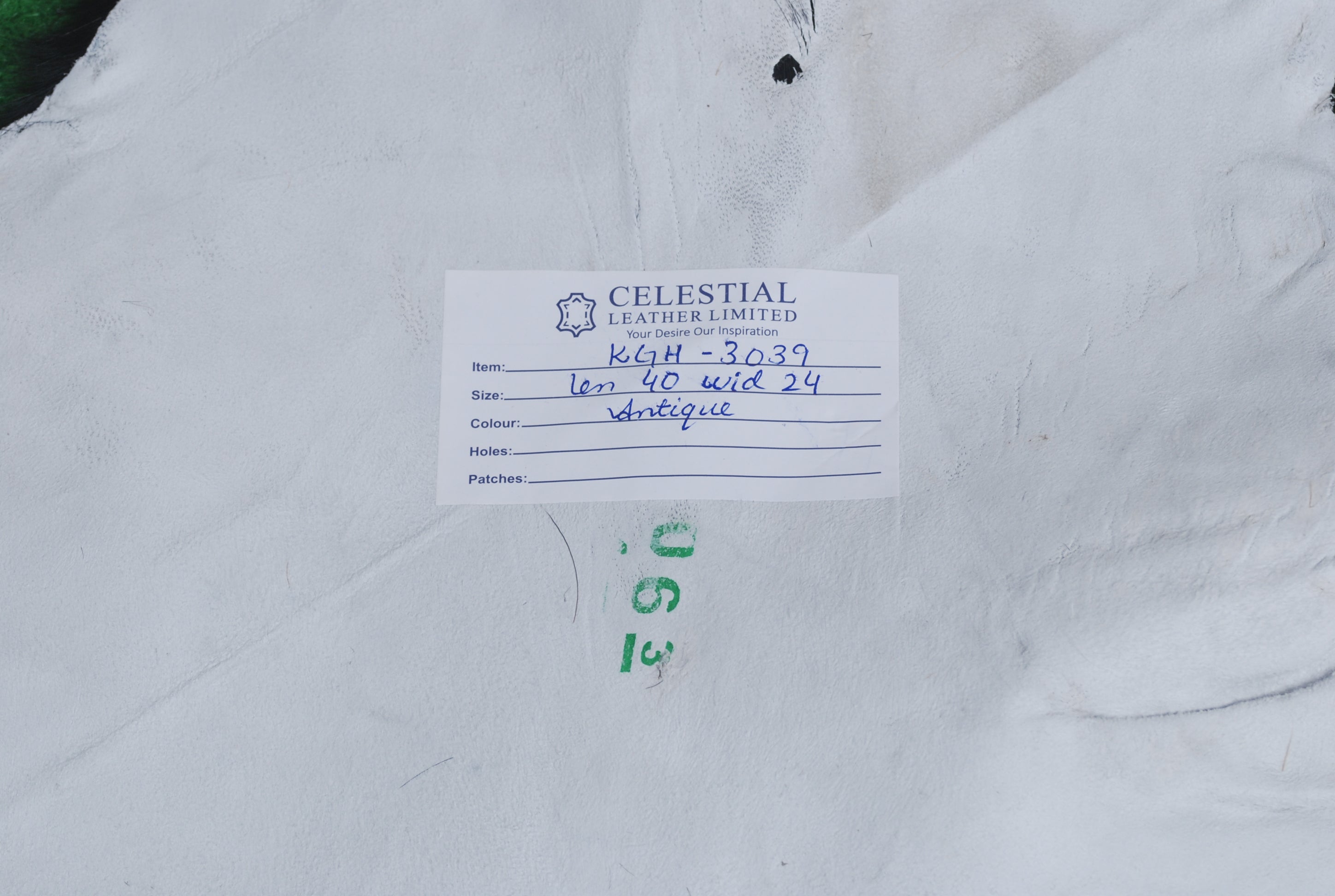 Handcrafted Black and White Goat Skin Rug - Soft and Durable Hair-On Leather