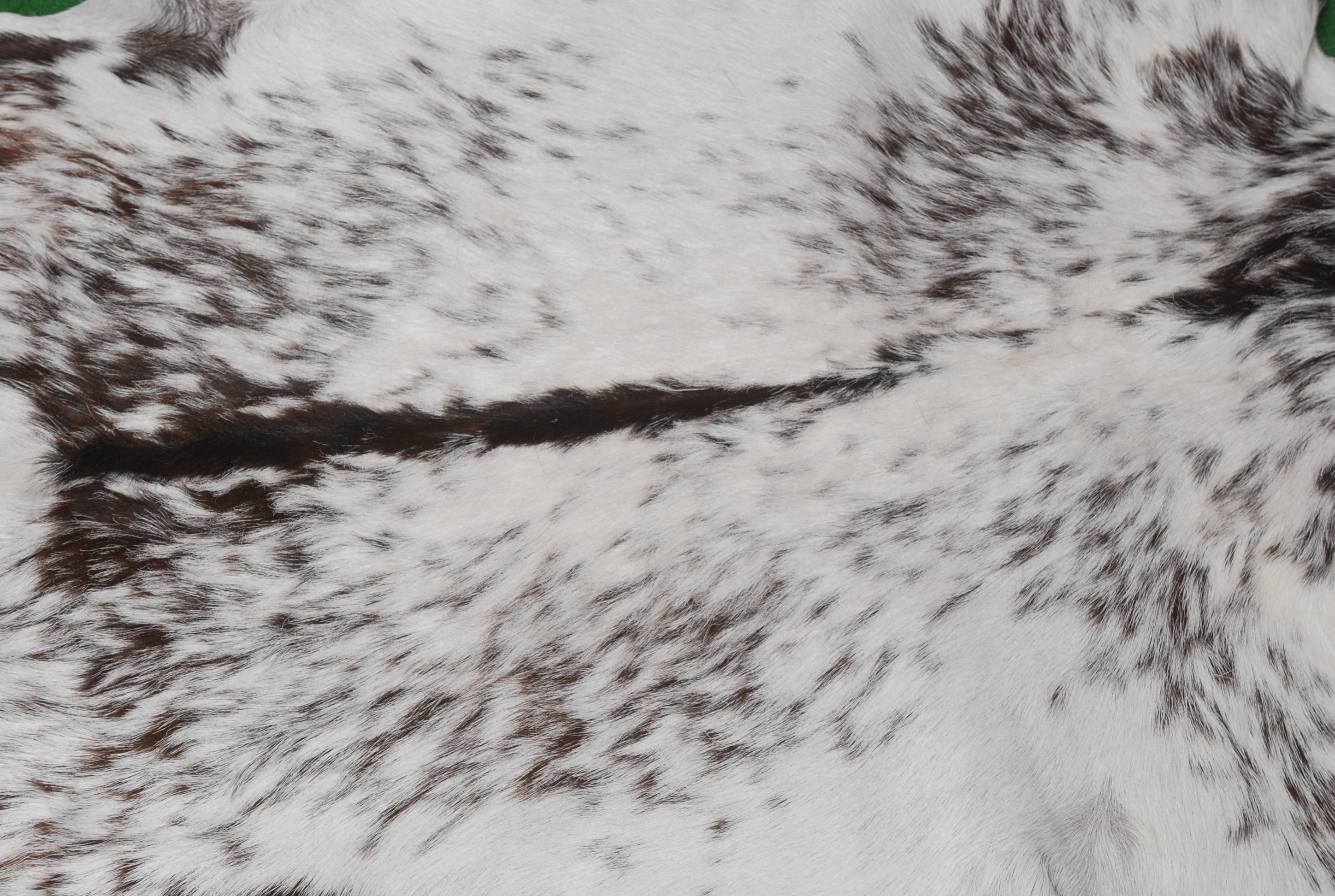 Goat Skin Rug, Black and white Handpicked for Quality, Unique Piece for Sale, Fast UK Delivery