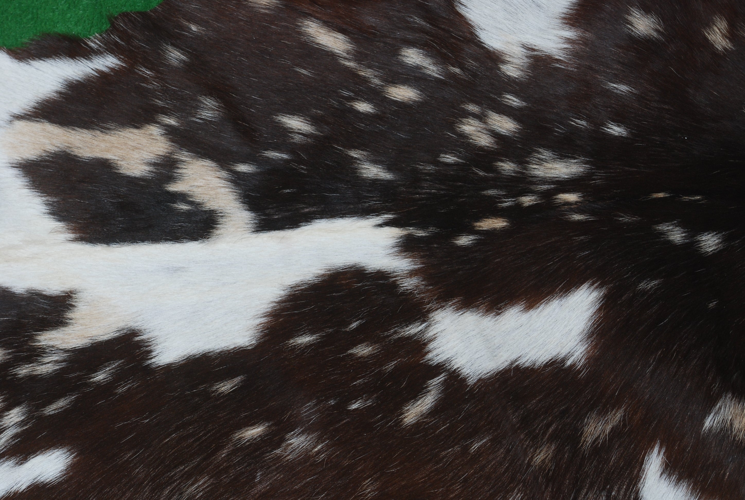 Tri-Color Handmade Goat Skin Rug – Unique Style for Your Home Décor