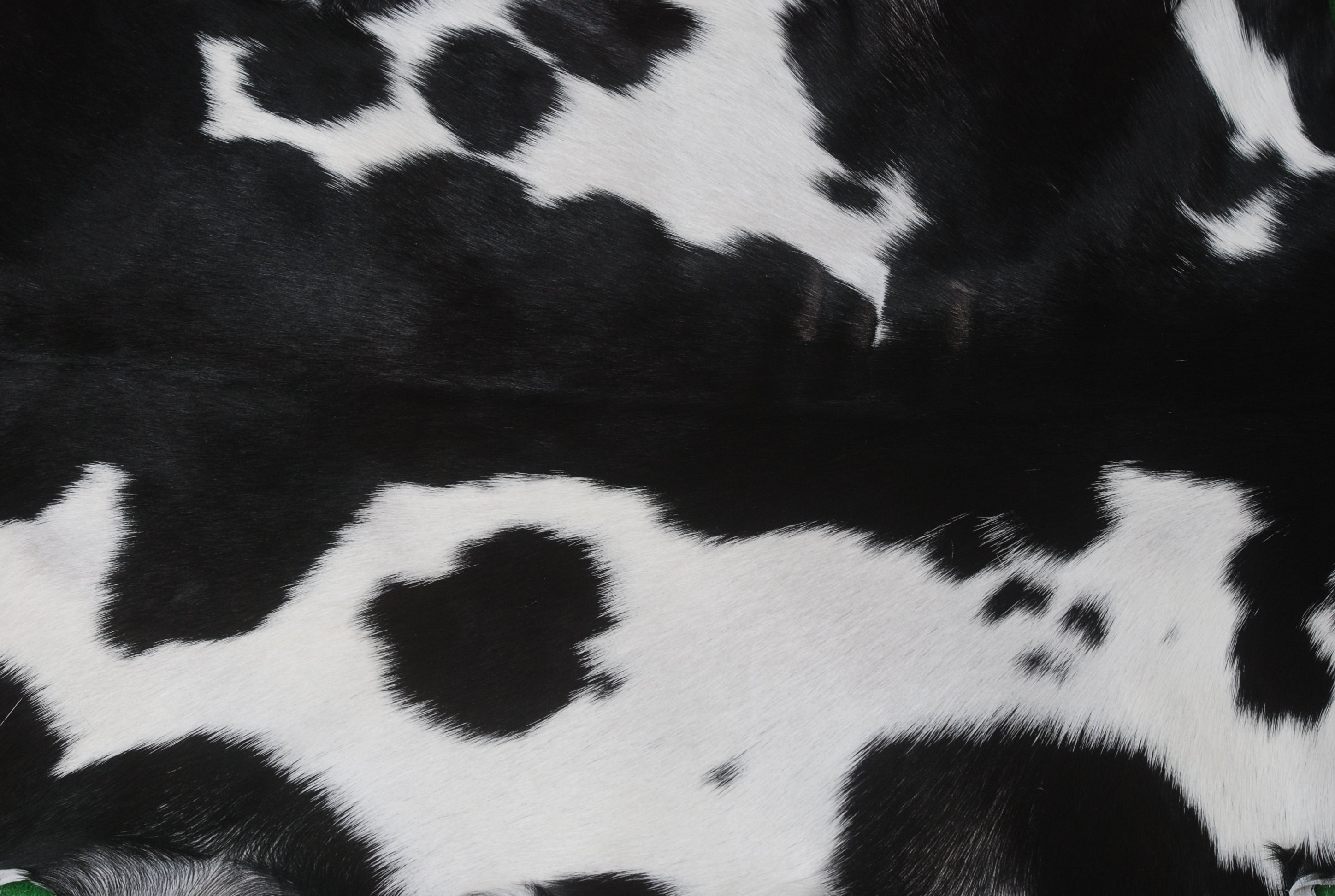 Goat Skin Rug, Black and white Handpicked for Quality, Unique Piece for Sale, Fast UK Delivery