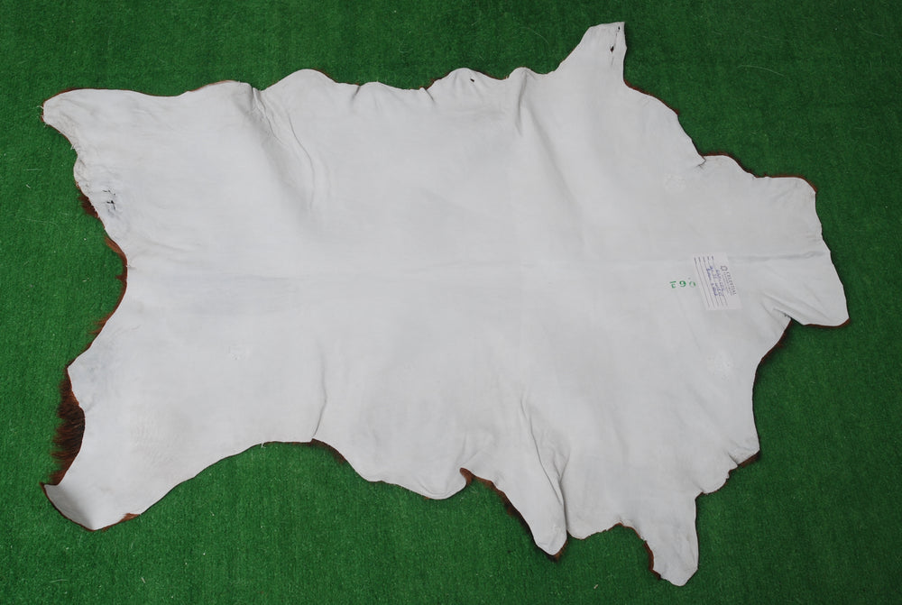 Luxury Brown & White Goat Hide Rug - Premium Natural Hair-on Goat Skin - Handcrafted Eco-Friendly Home Decor - Unique Patterns - Non-Slip - Celestial Leather Limited