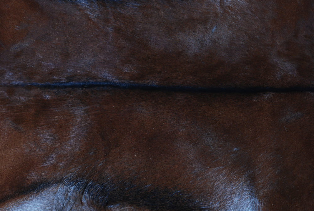 Luxury Brown & White Goat Hide Rug - Premium Natural Hair-on Goat Skin - Handcrafted Eco-Friendly Home Decor - Unique Patterns - Non-Slip - Celestial Leather Limited