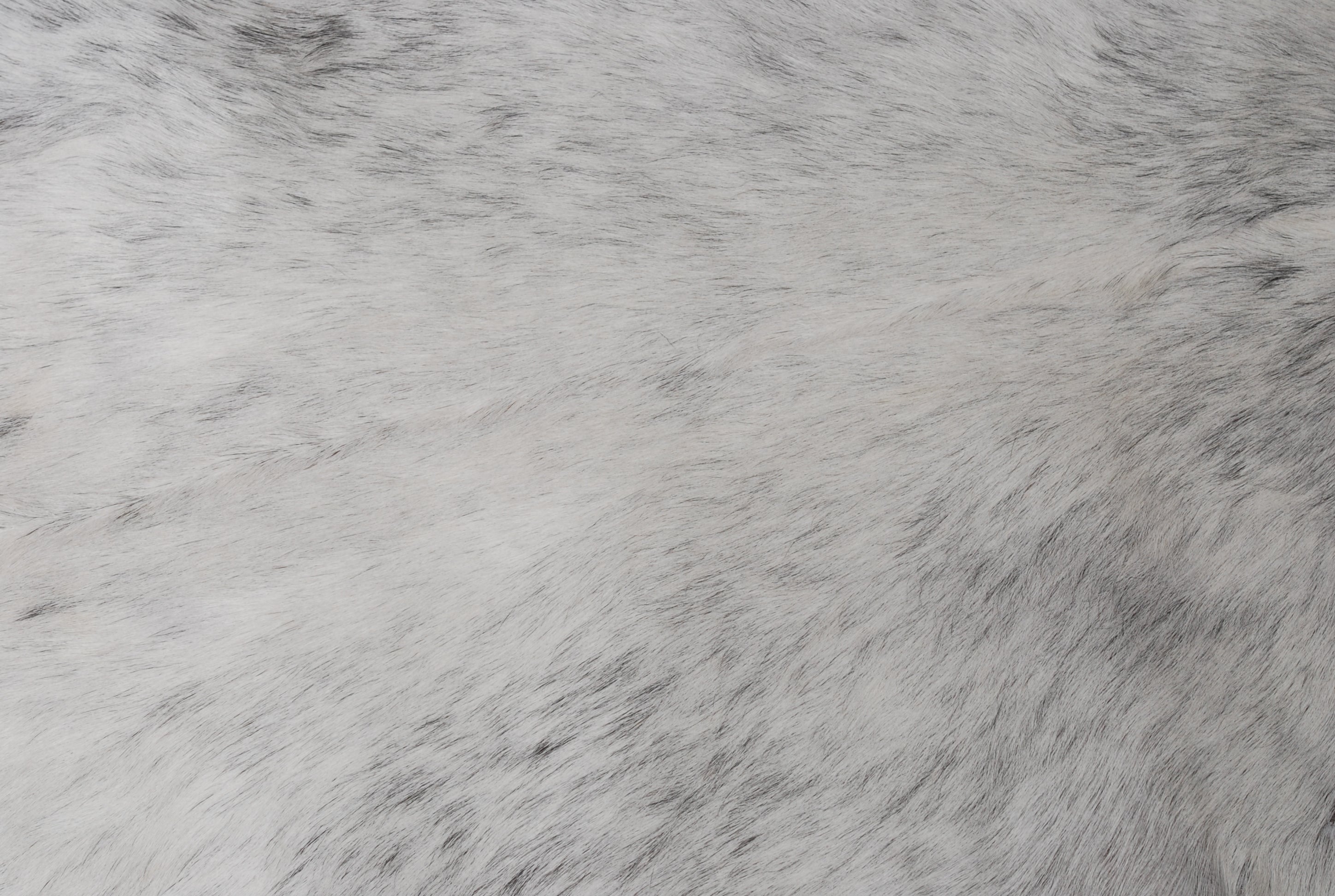 Luxury Grey & White Natural Goat Skin Rug - Serene - Tranquil Wall Decor - Sustainable, Eco-Friendly, Non-Slip Backing - Hypoallergenic - - Celestial Leather Limited
