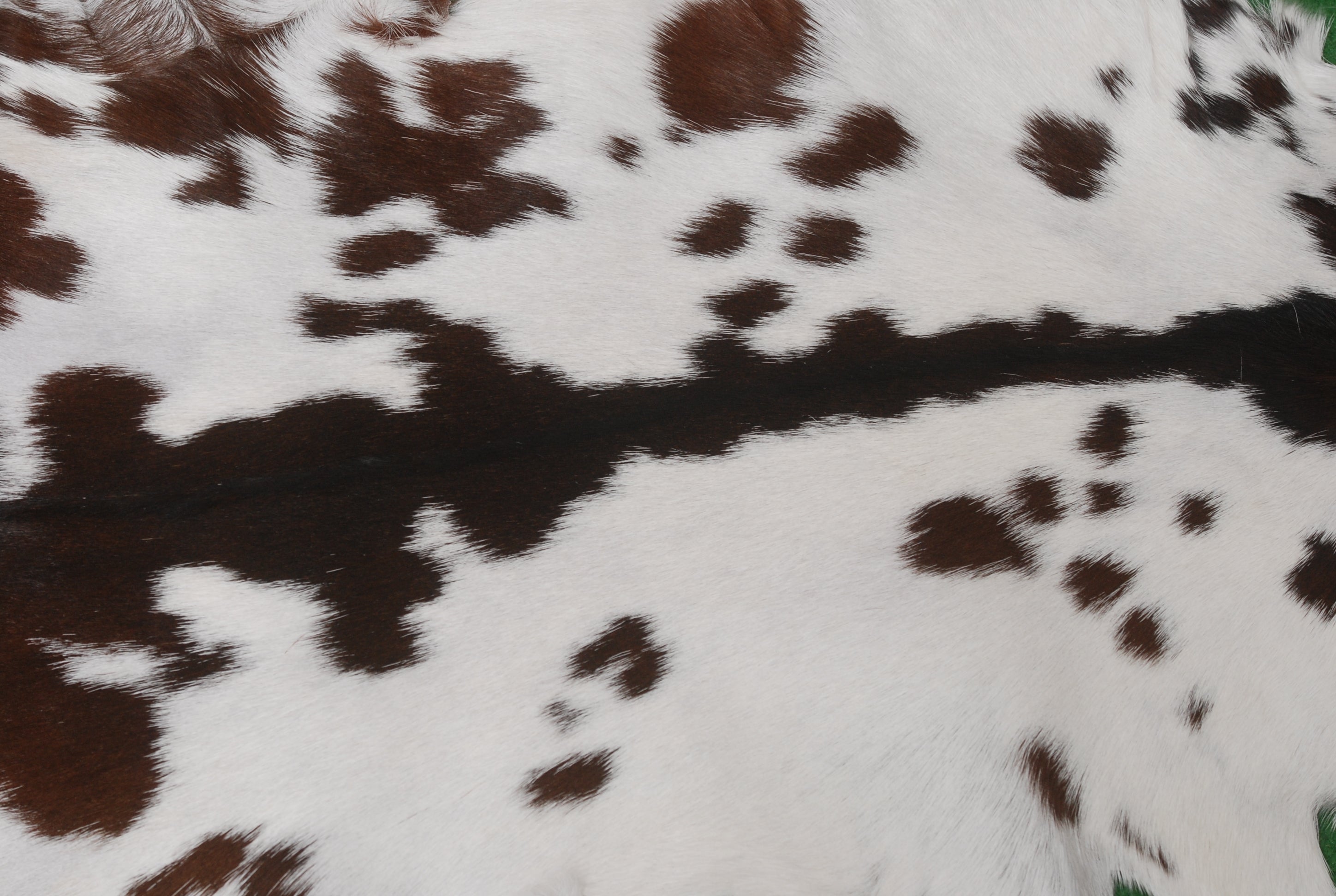 Authentic Hair-On Goat Skin Rug - Rich Dark Brown for Sophisticated Interiors