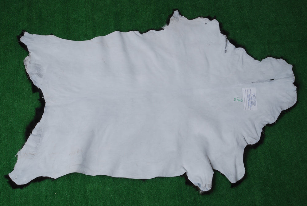 Luxury Handmade Black & White Goat Skin Rug with Unique Colour Variations - Soft, Durable, Hypoallergenic, and Eco-Friendly - Celestial Leather Limited