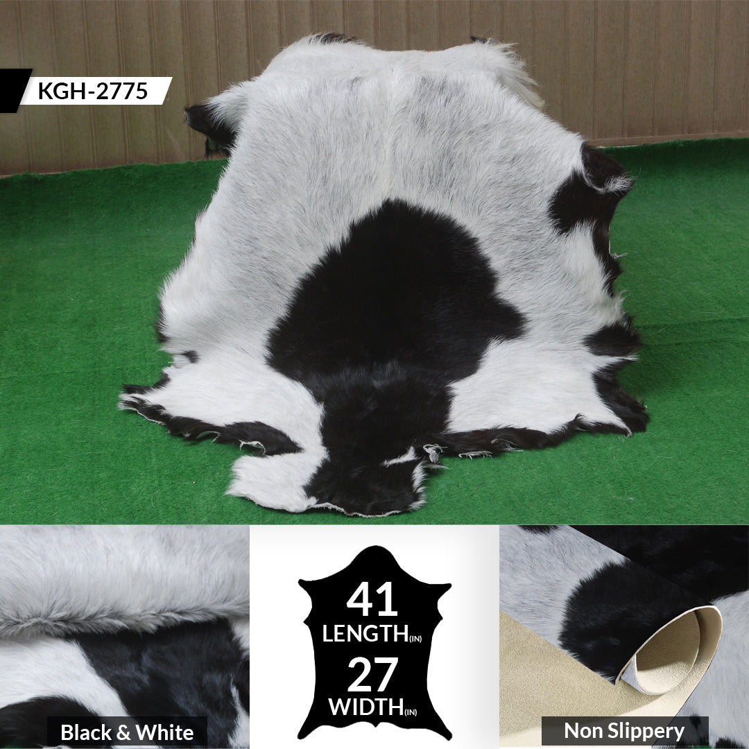 Goat Skin Rug, Handpicked for Quality, Unique Piece for Sale, Fast UK Delivery