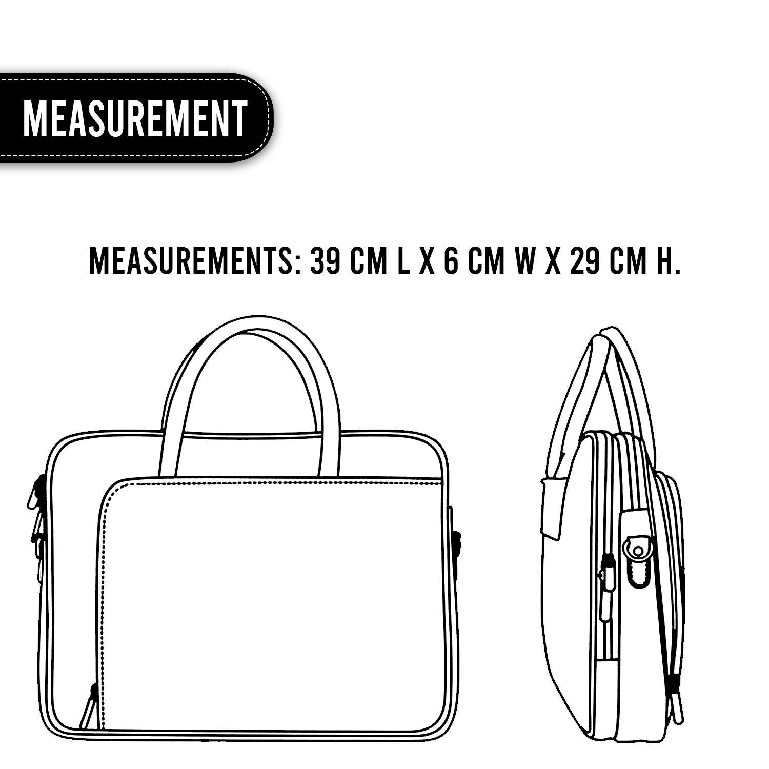 Statement-making Cow Skin Laptop Bag with Eye-Catching Orange Straps – Stylish, Functional, & Environmentally Friendly!