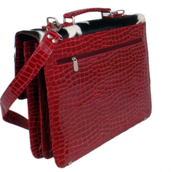 Luxury Vintage Cowhide Leather Shoulder Bag, Handmade Hair On Cowhide Handbag, Colourful Cowhide Purse, Unique Structured Design