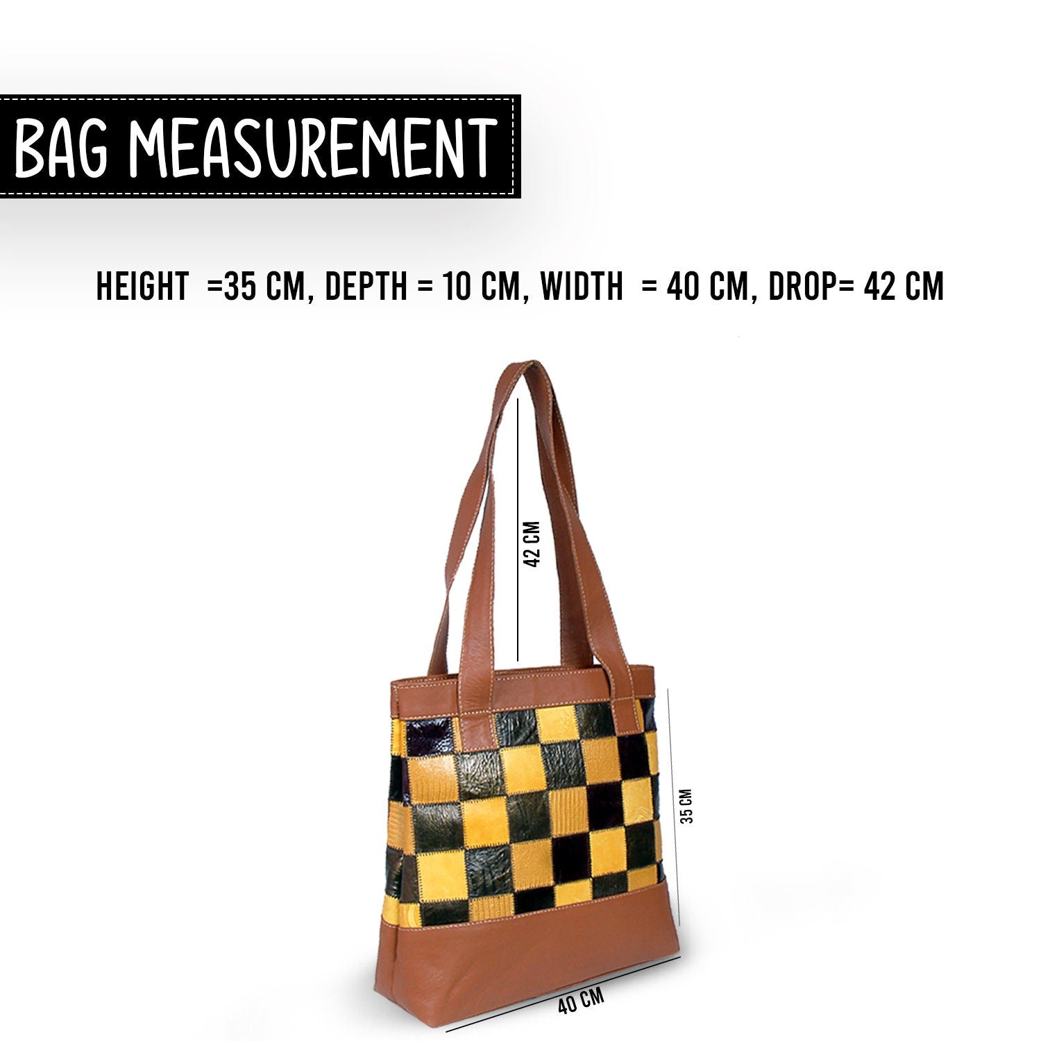 Stunning Crocodile Print Leather Shoulder Bag with Vibrant Colourful Design & Distressed Finish - Unique Handcrafted Piece - Button Closure